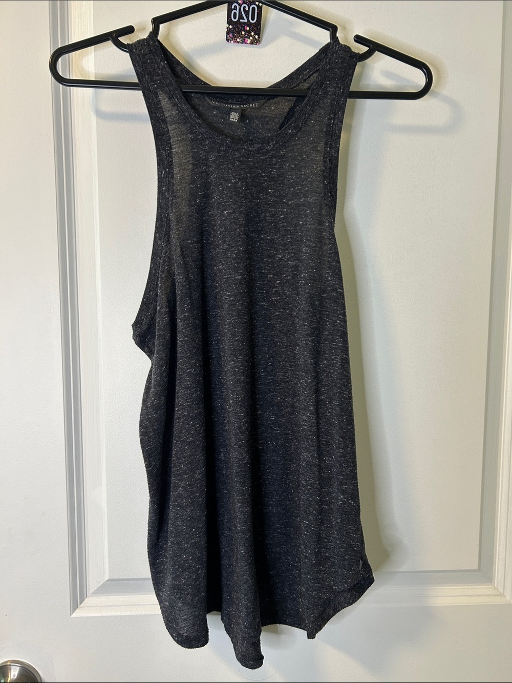 26. Victoria's Secret Charcoal Heather Racerback Tank